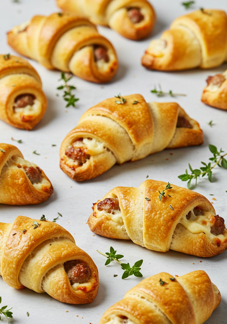 Sausage Cream Cheese Crescents - tertiary view
